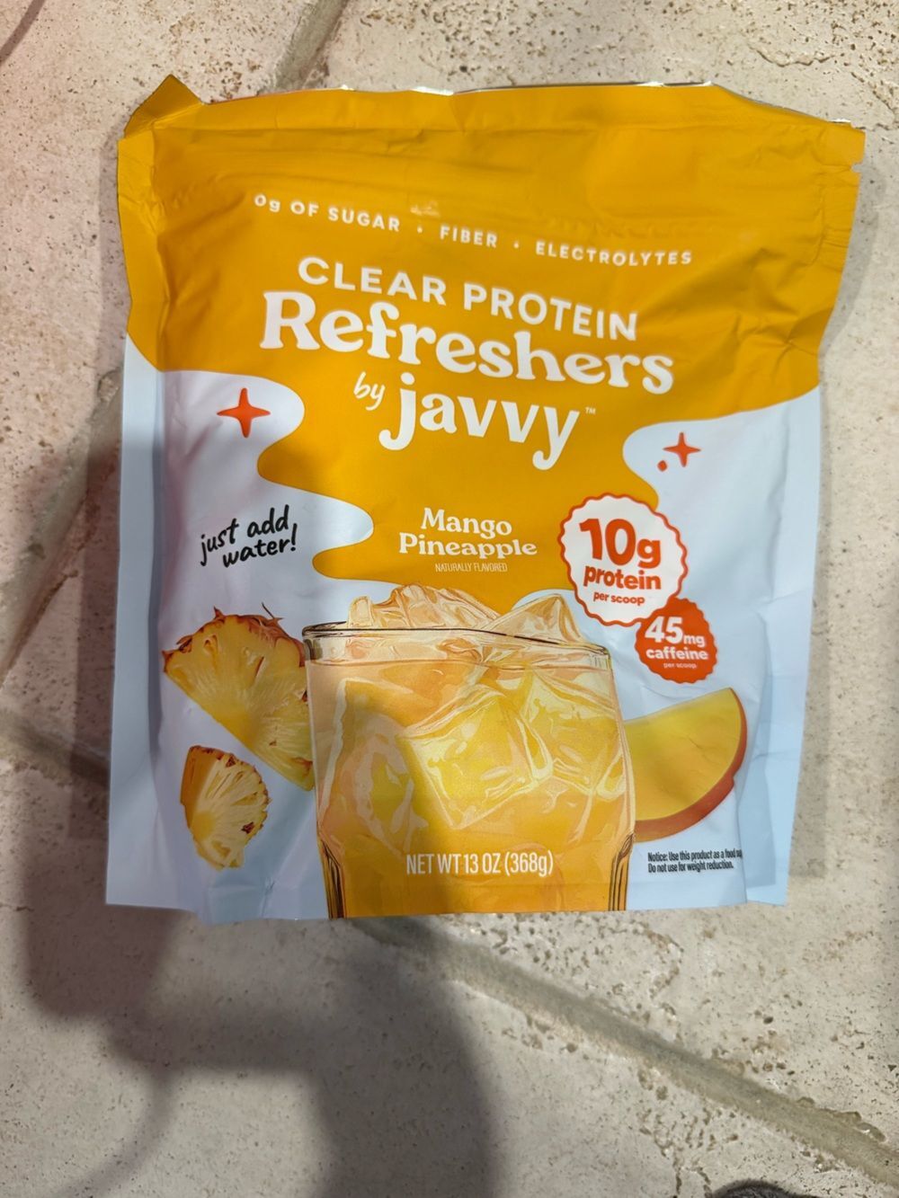 Clear Protein Refreshers Drink Mix  Mango Pineapple